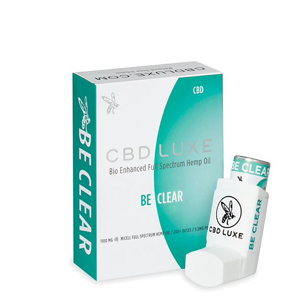 BE Clear - CBD Inhaler - Regular Flavor - 1100 mg