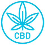 Made with CBD - product tag