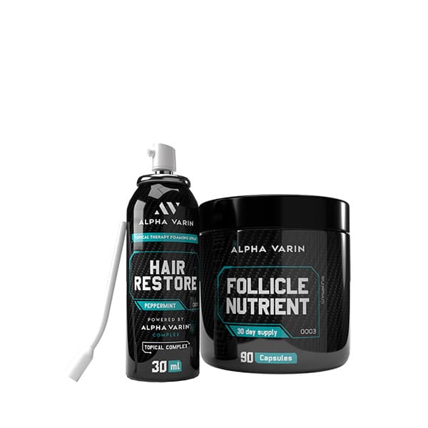 Alpha Varin Hair Restore Spray & Capsules